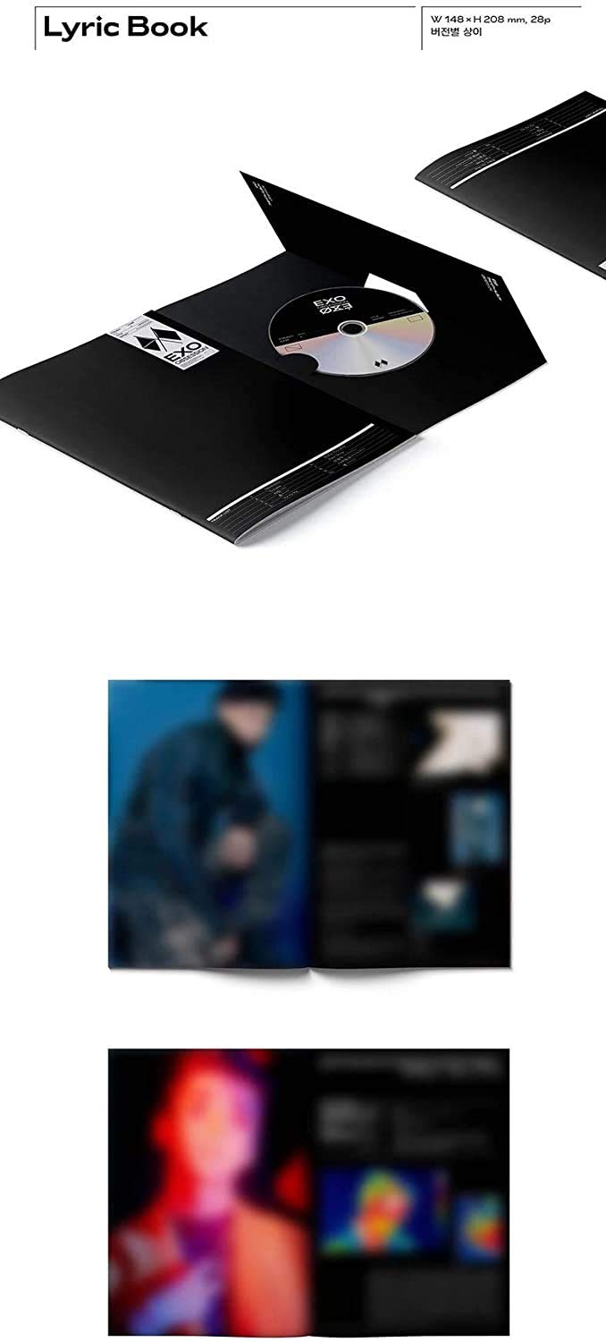 EXO – Obsession [Obsession ver] (Vol.6) álbum + pôster dobrado +